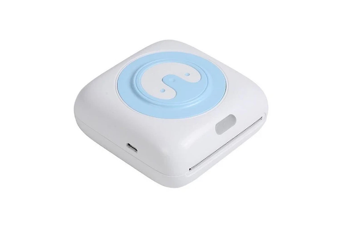 Mini Printer, Smartphone Portable Printer (Blue)