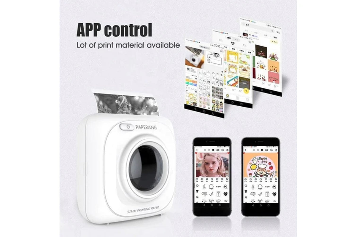 Mini Printer, Pocket Student Bug Printer, Photo Handheld Printer