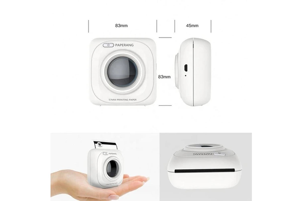 Mini Printer, Pocket Student Bug Printer, Photo Handheld Printer