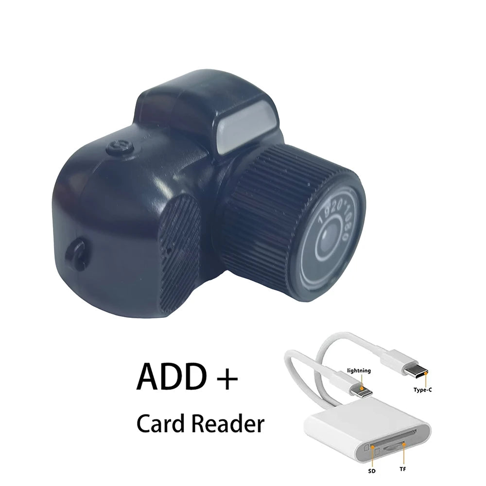 Y4000 Microcamera with Monitor Keychain Camera Mini Y3000 Support SD Card Tiny Nostalgic Camera for Kids Camcorder Body Cam