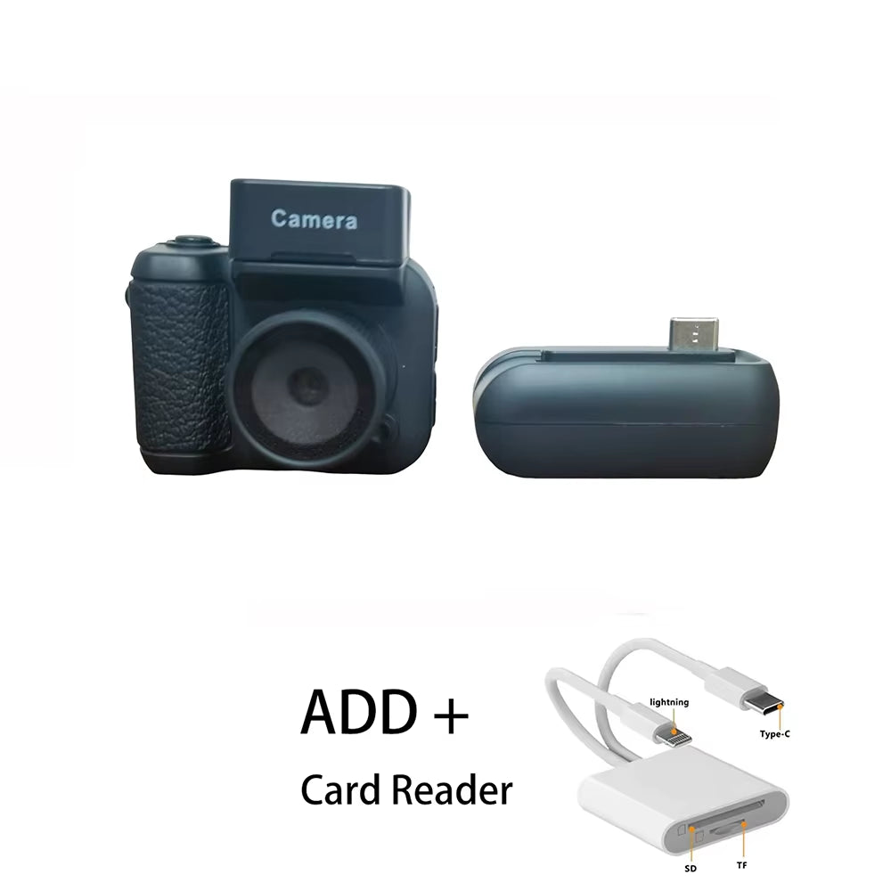 Y4000 Microcamera with Monitor Keychain Camera Mini Y3000 Support SD Card Tiny Nostalgic Camera for Kids Camcorder Body Cam