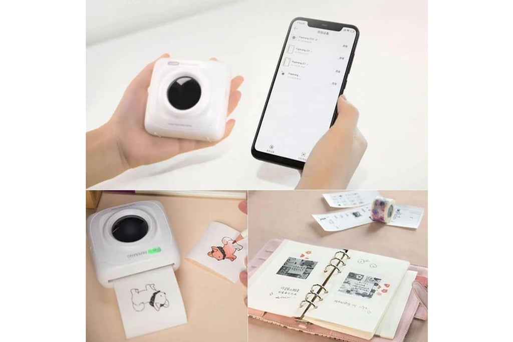 Mini Printer, Pocket Student Bug Printer, Photo Handheld Printer